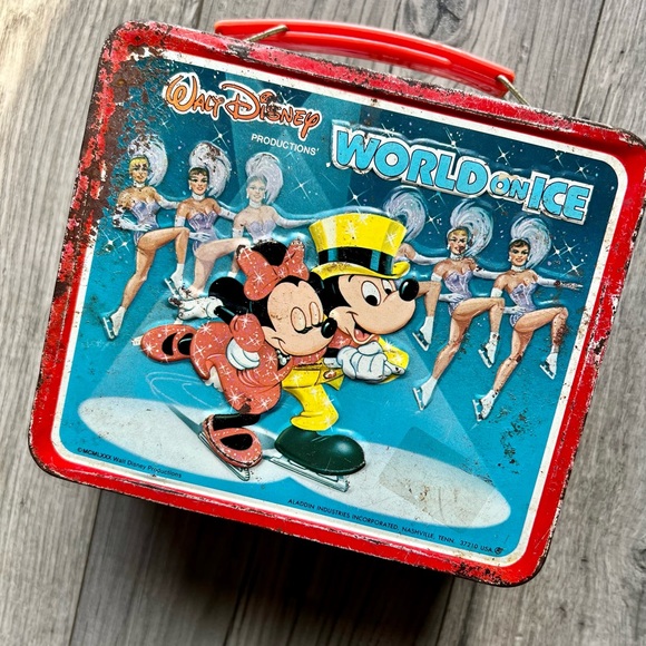 Vintage Disney Metal lunchbox Magic Kingdom
